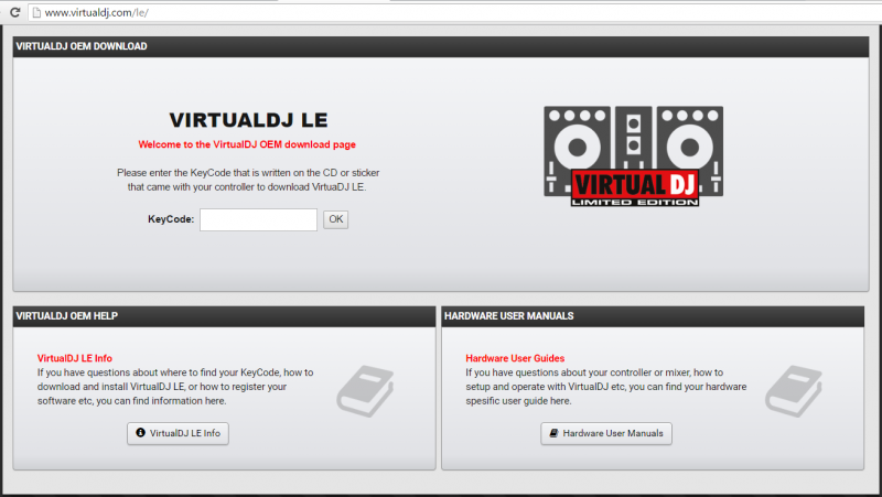 virtual dj le keycode free