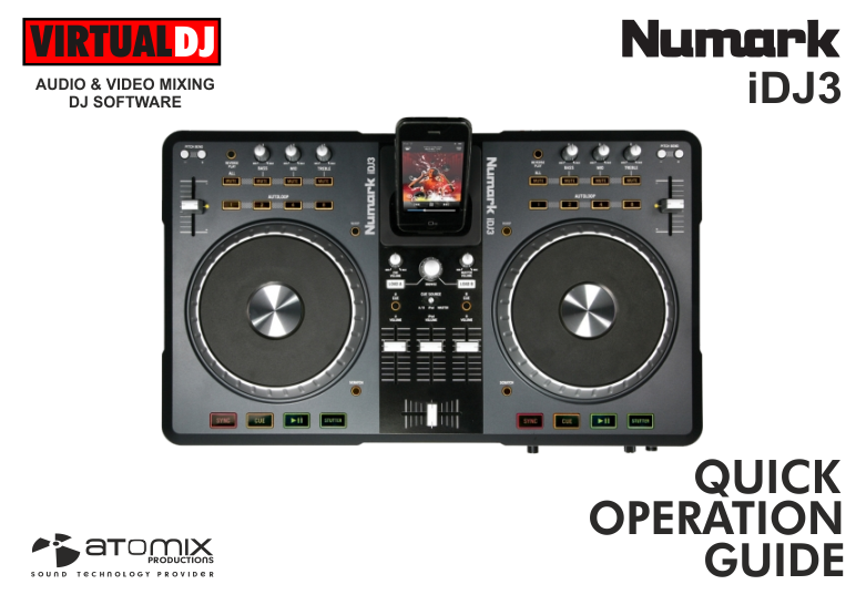 Virtualdj Hardware Manuals Numark Idj3