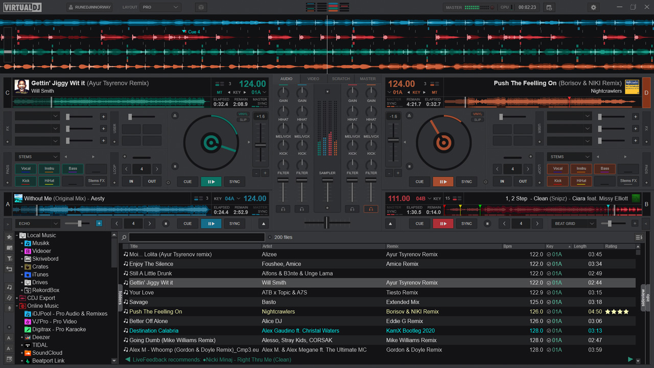 new dj mix app