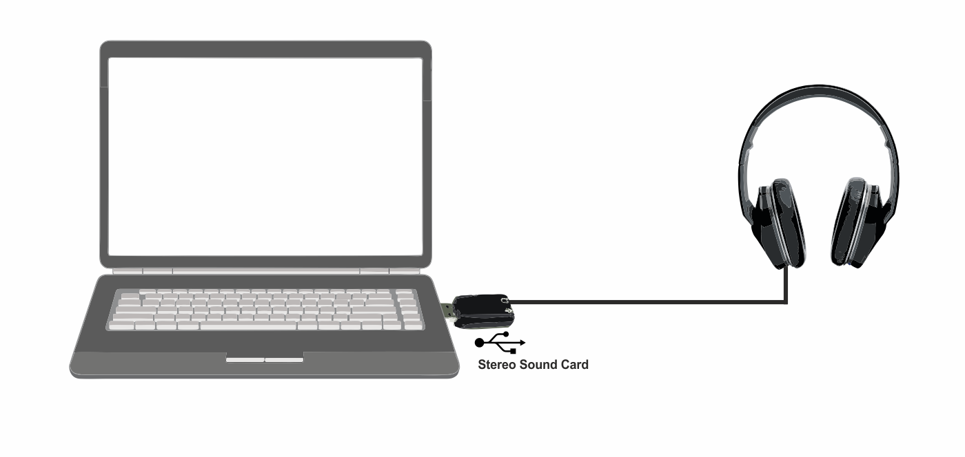 how to split sound between speakers and headphones