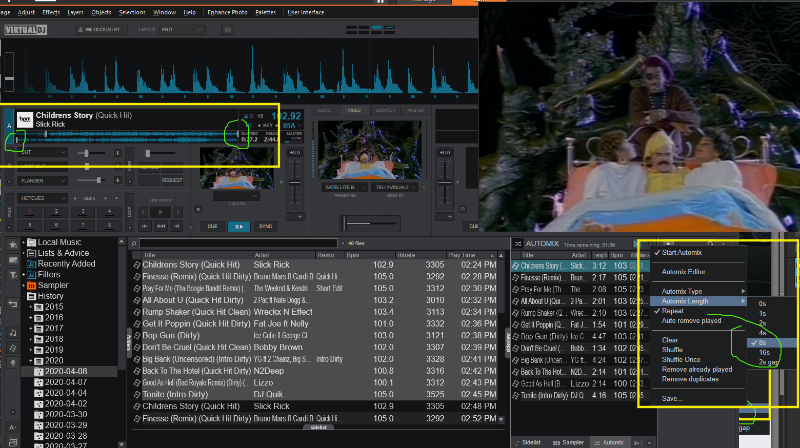 VirtualDJ - Transitions not working in Automix both 32bit and 64bit builds