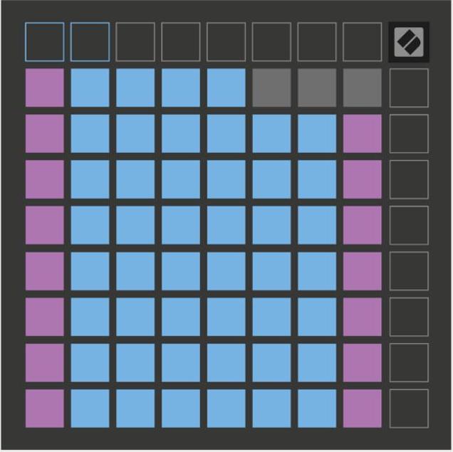 VirtualDJ - Hardware Manuals - Novation - Launchpad Pro - Mixer mode