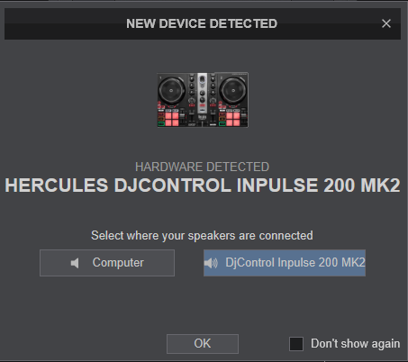 Hercules DJ DJControl Inpulse 200 mk2 2-channel DJ Controller