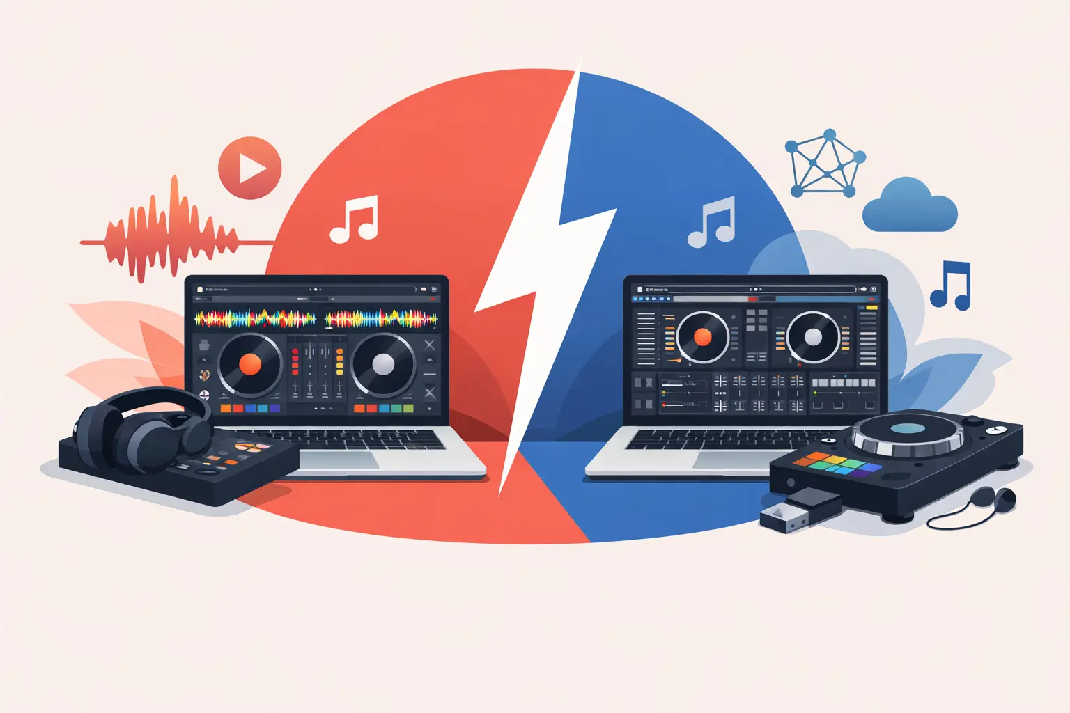 VirtualDJ vs Rekordbox Software