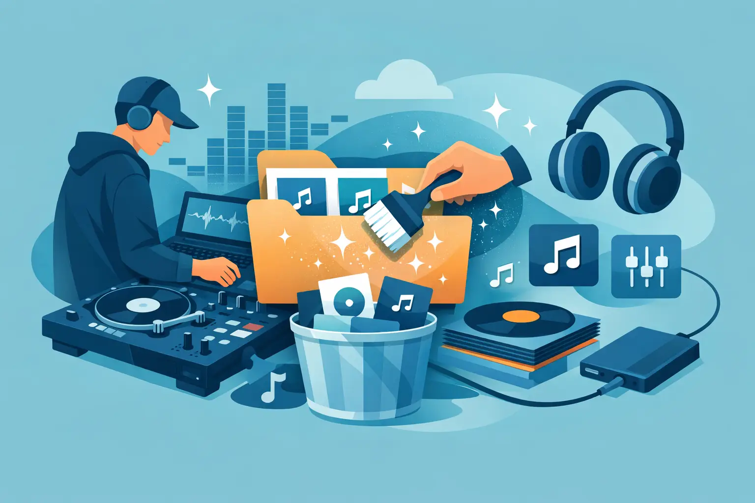 Music Library Cleanup for DJs That Wins Sets